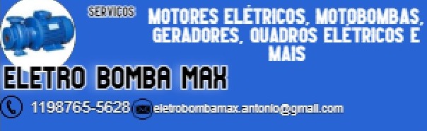 ELETRO BOMBAS MAX