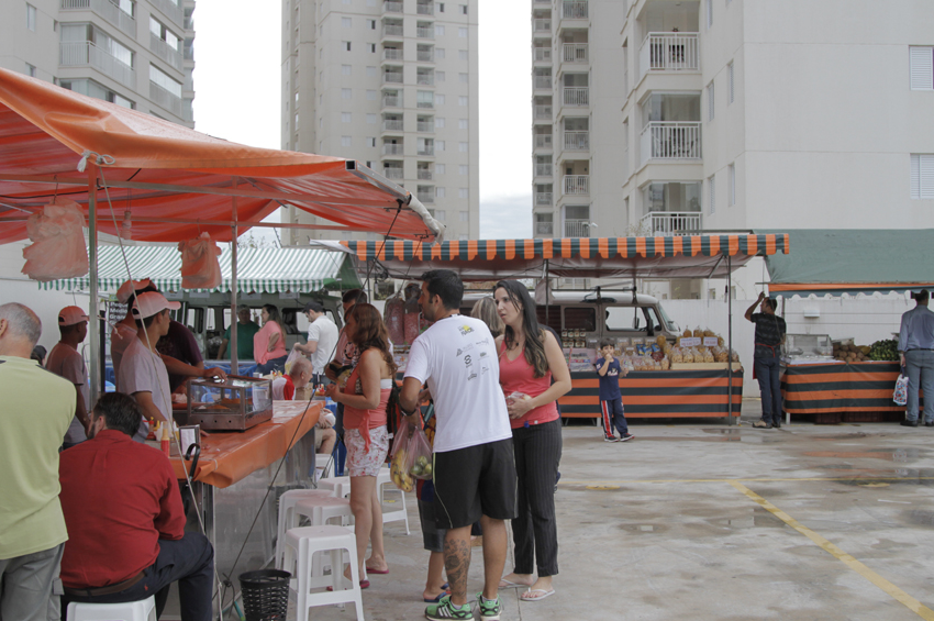 Feira livre em condomínios