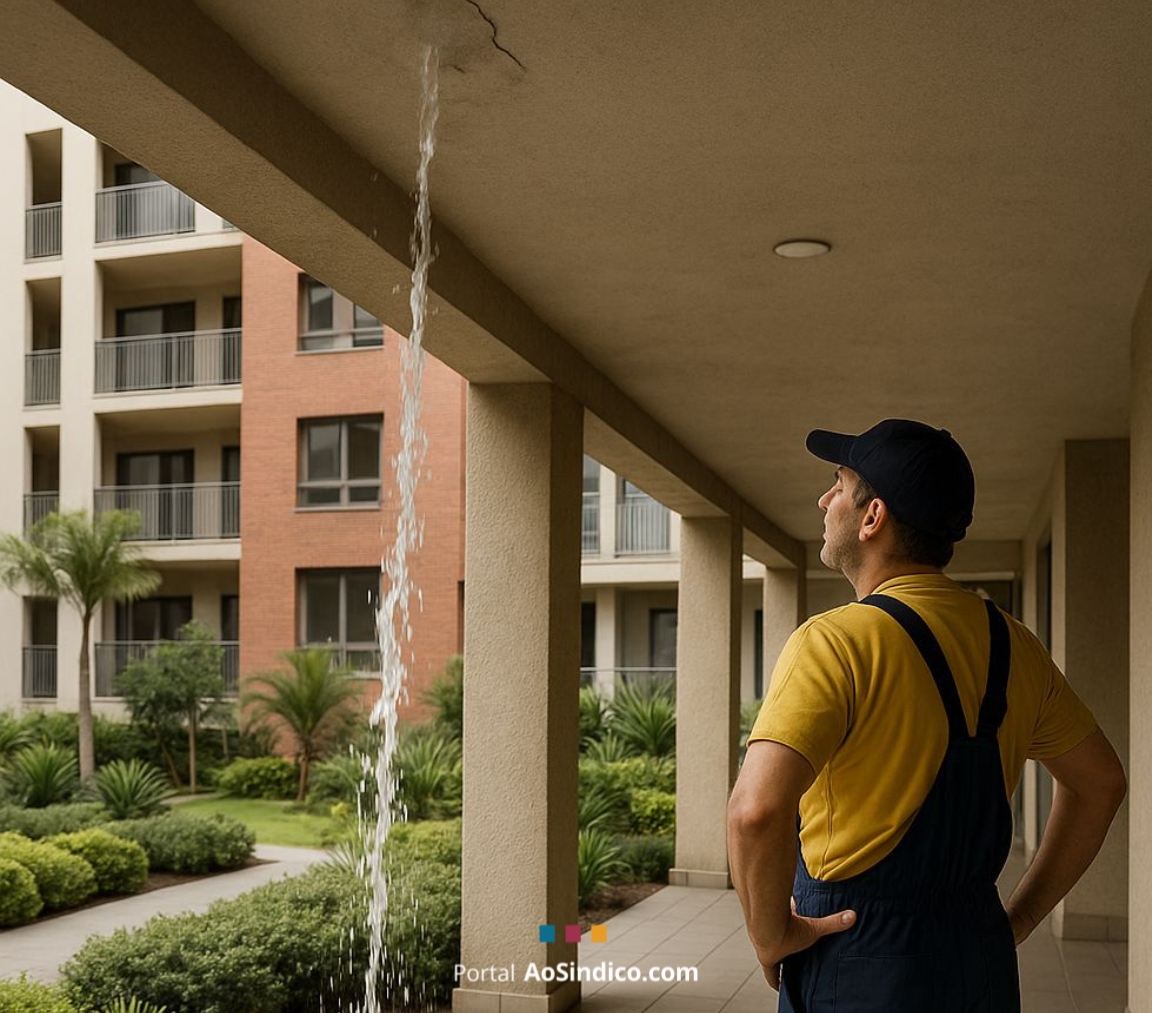 Vazamentos no Condomínio: De quem é a responsabilidade pelo reparo e indenização?